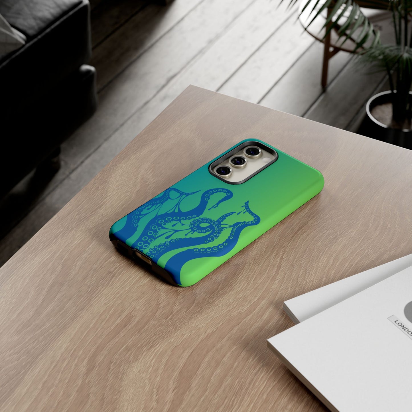 Blue Tentacle Phone Case