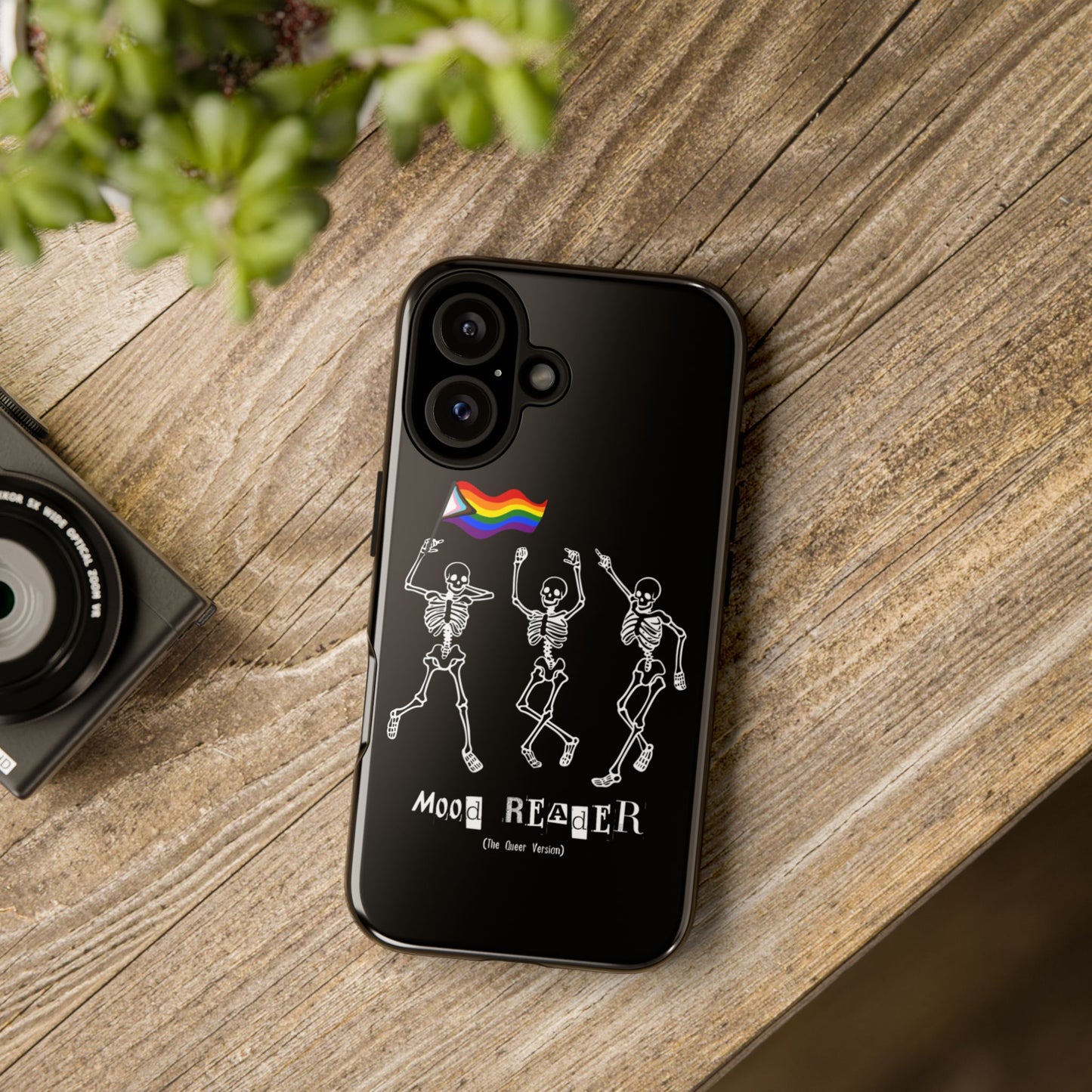 Mood Reader Skeletons Queer Phone Case
