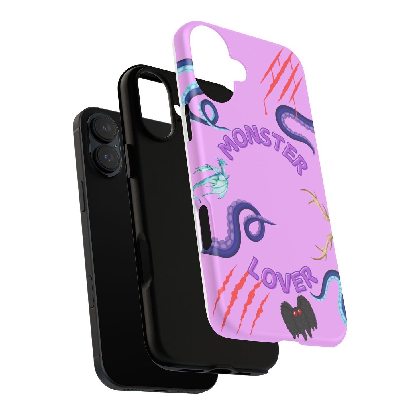 Monster Lover Purple Phone Case