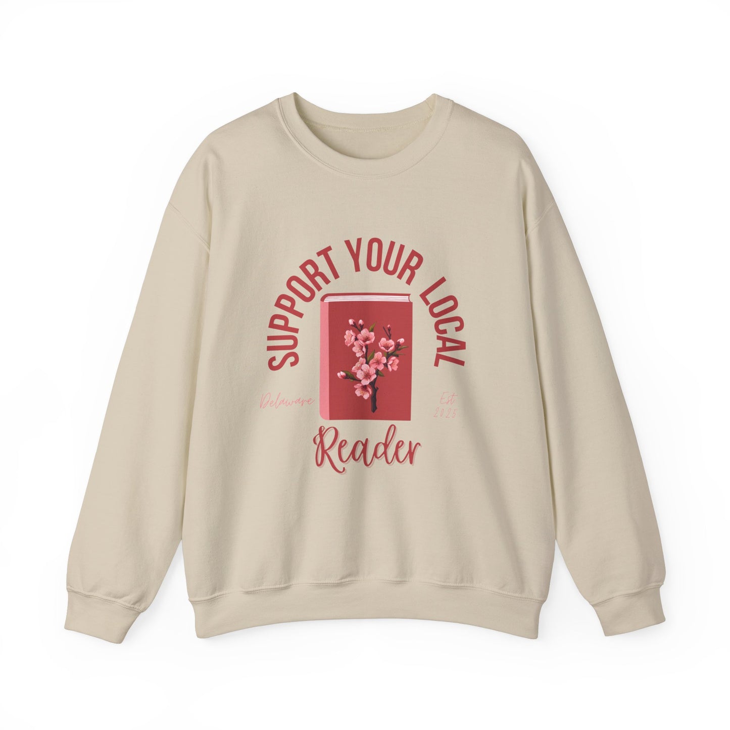 Support Your Local Reader DE Crewneck