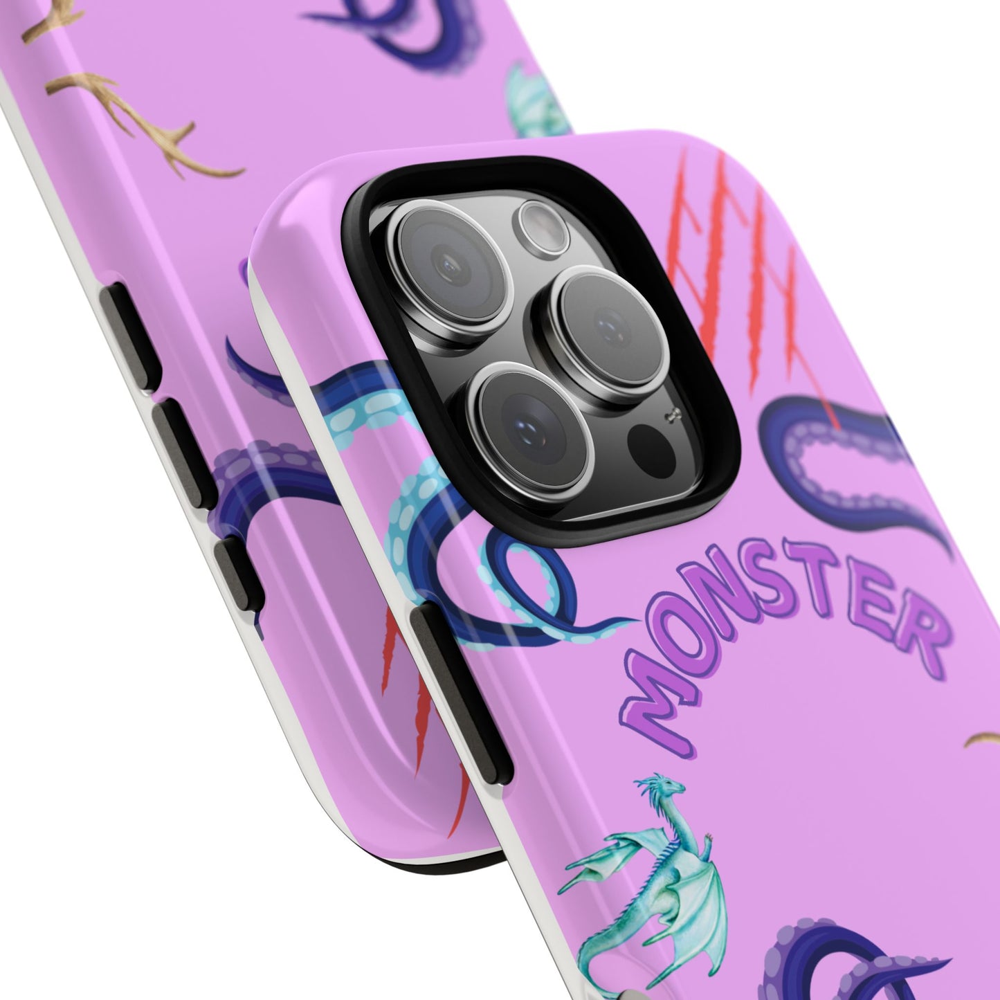 Monster Lover Purple Phone Case