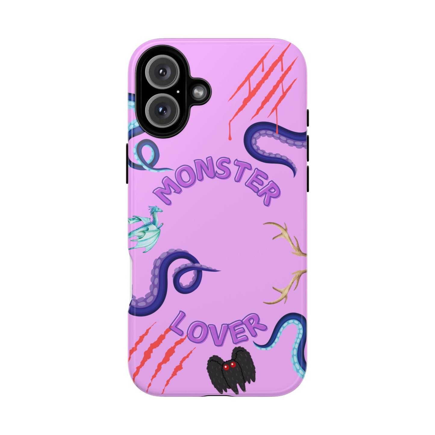 Monster Lover Purple Phone Case