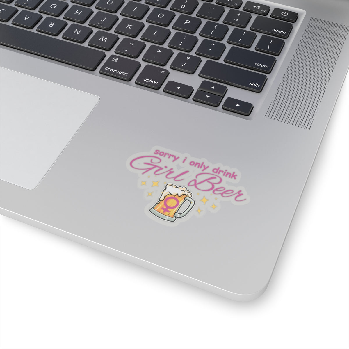 Girl Beer Pink Sticker