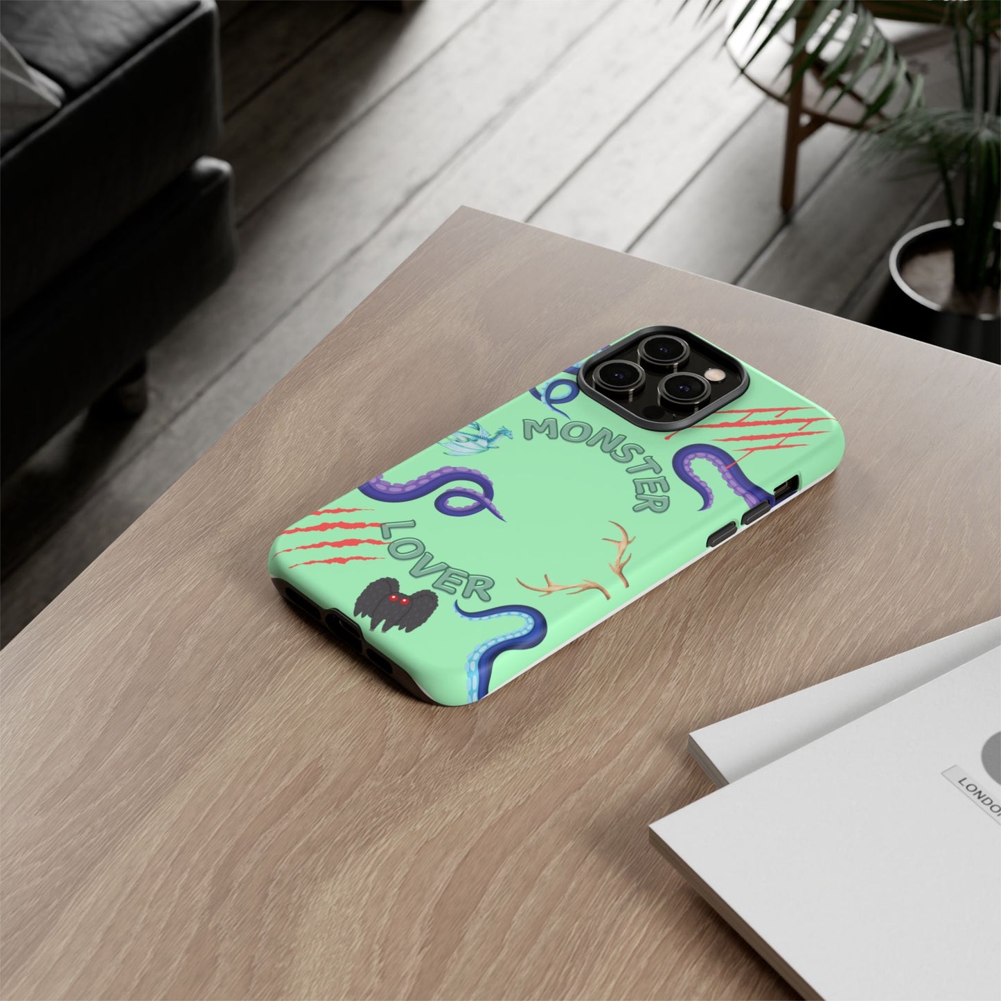 Monster Lover Mint Phone Case
