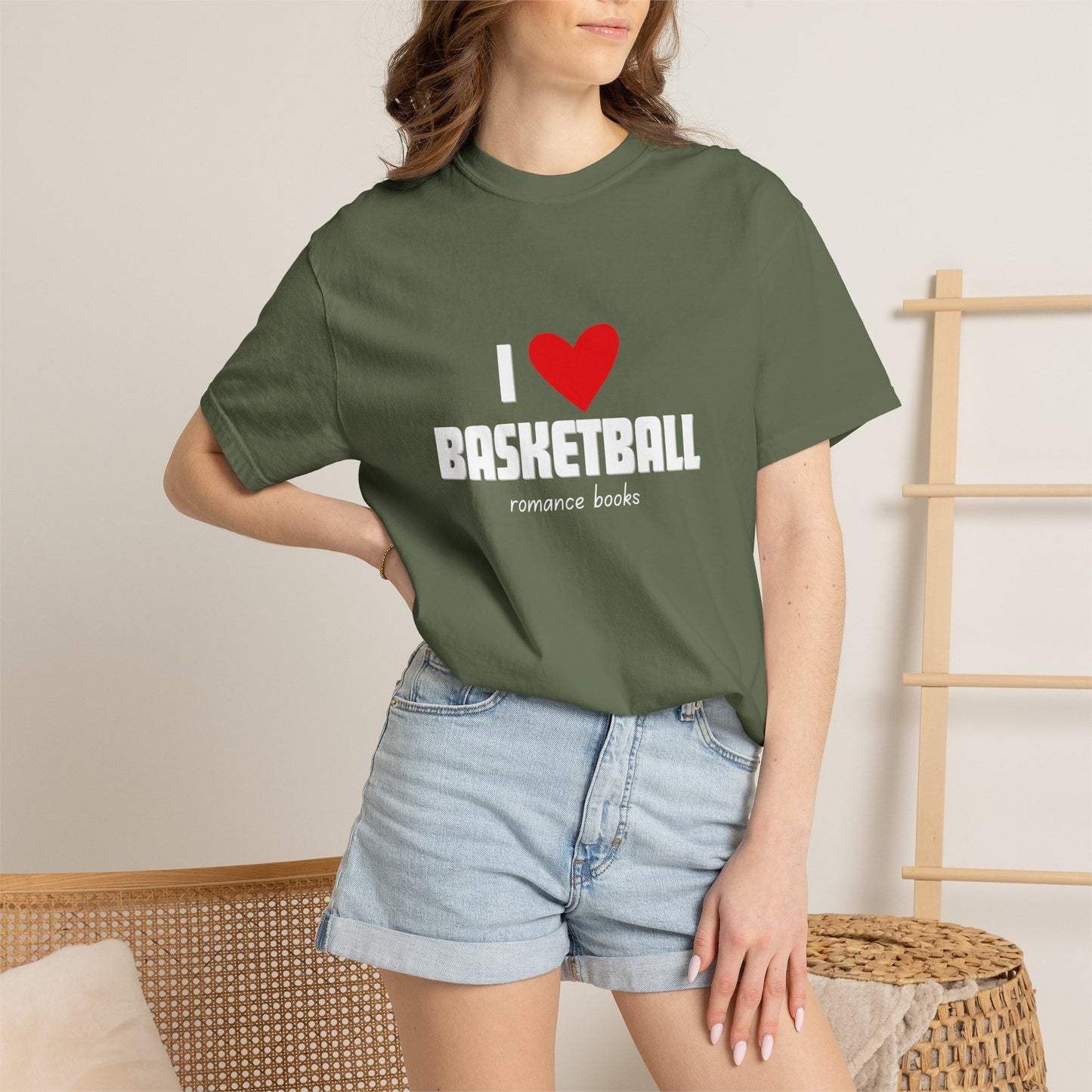 I Heart Basketball Tee