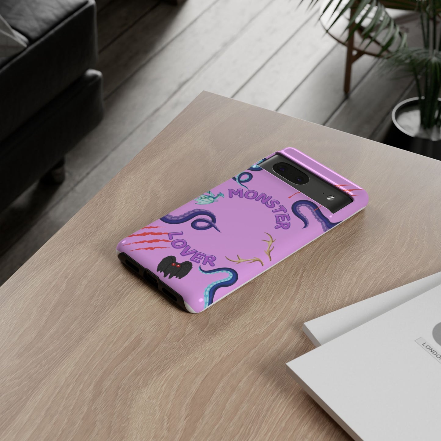 Monster Lover Purple Phone Case