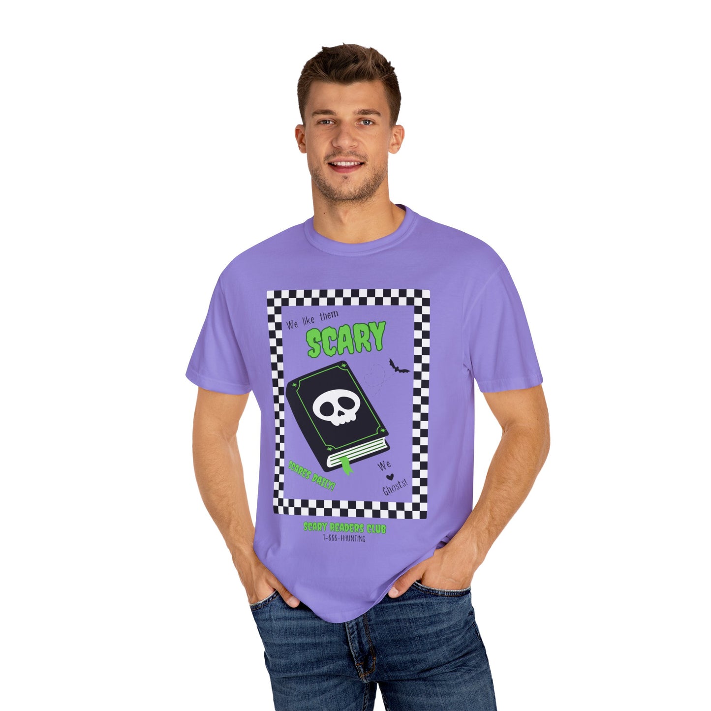 Scary Readers Club Ad Tee
