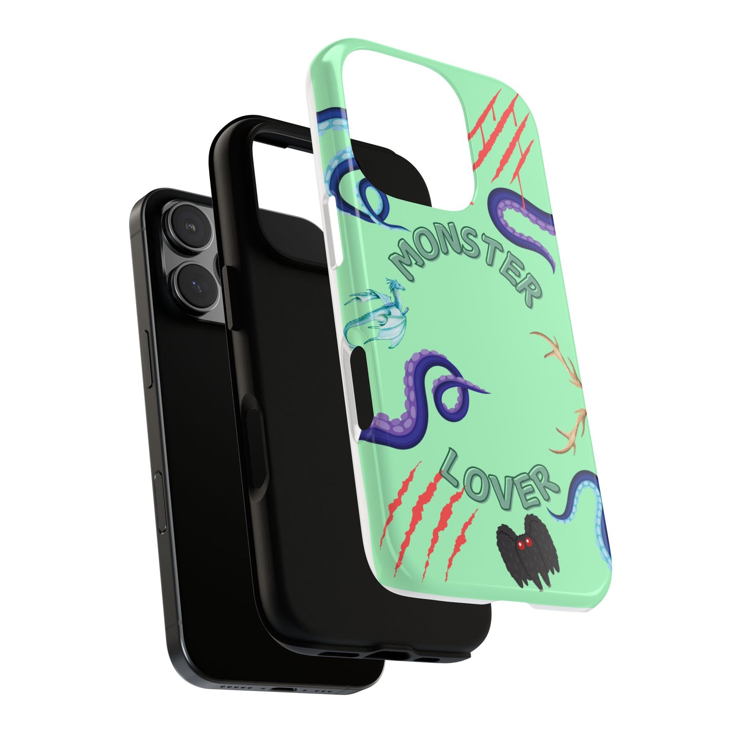 Monster Lover Mint Phone Case