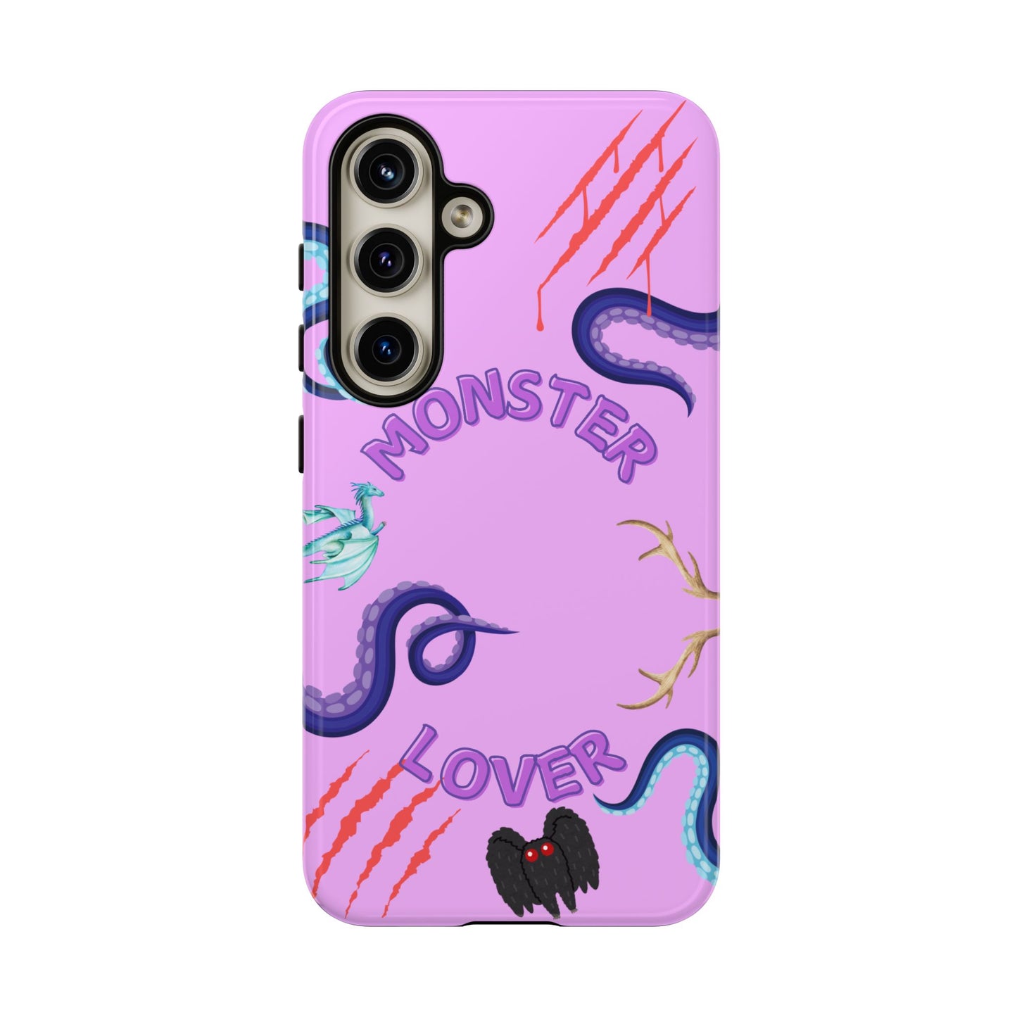 Monster Lover Purple Phone Case