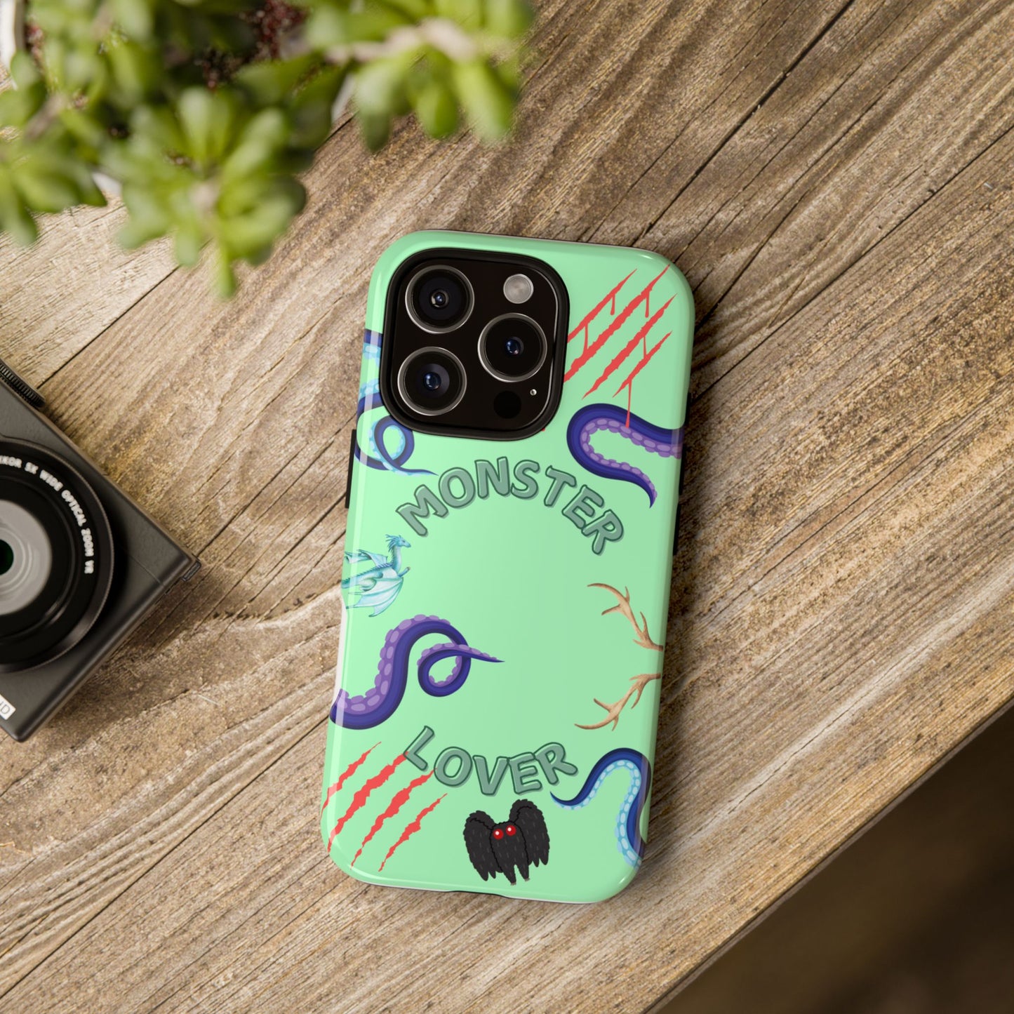 Monster Lover Mint Phone Case