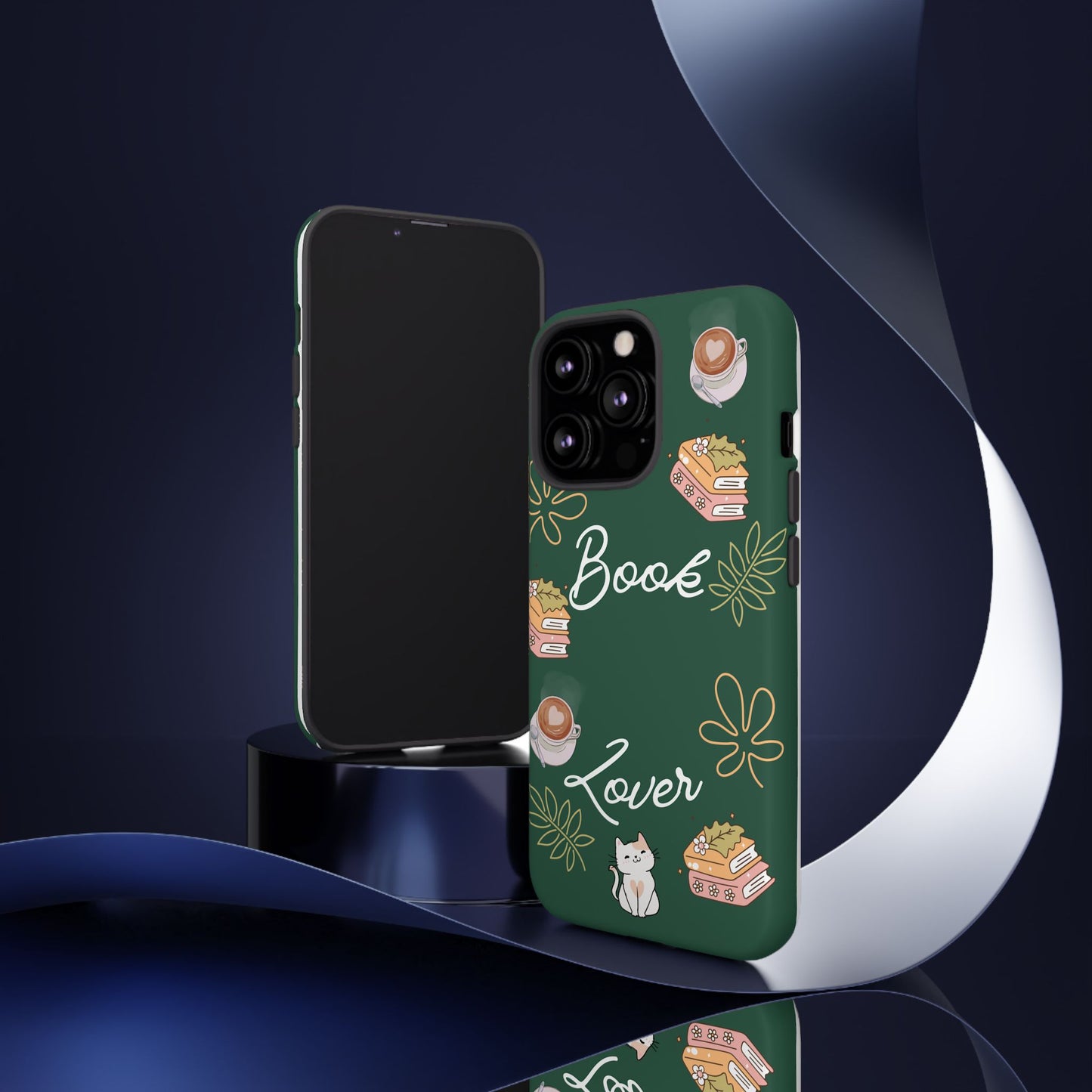 Book Lover Green Phone Case