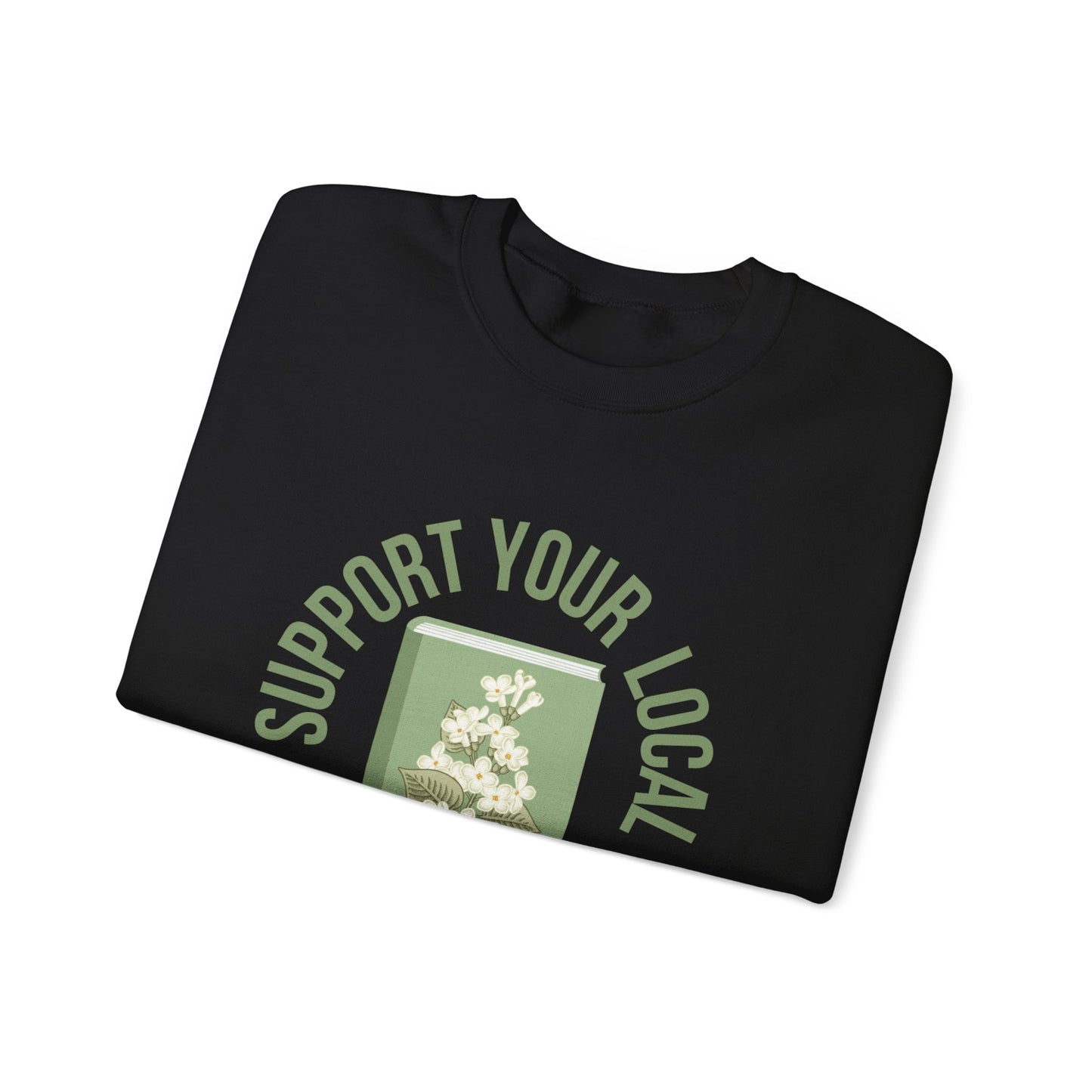Support Your Local Reader ID Crewneck