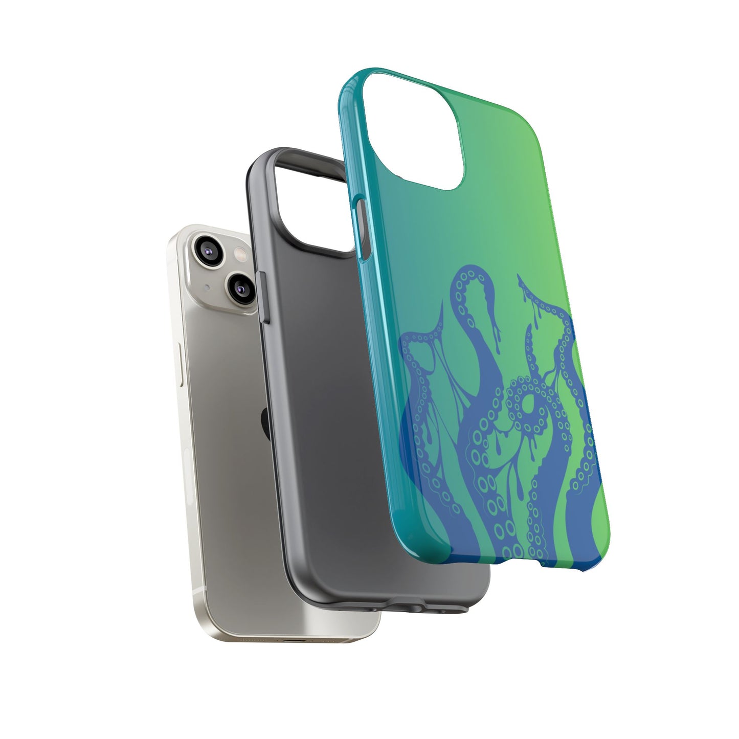 Blue Tentacle Phone Case
