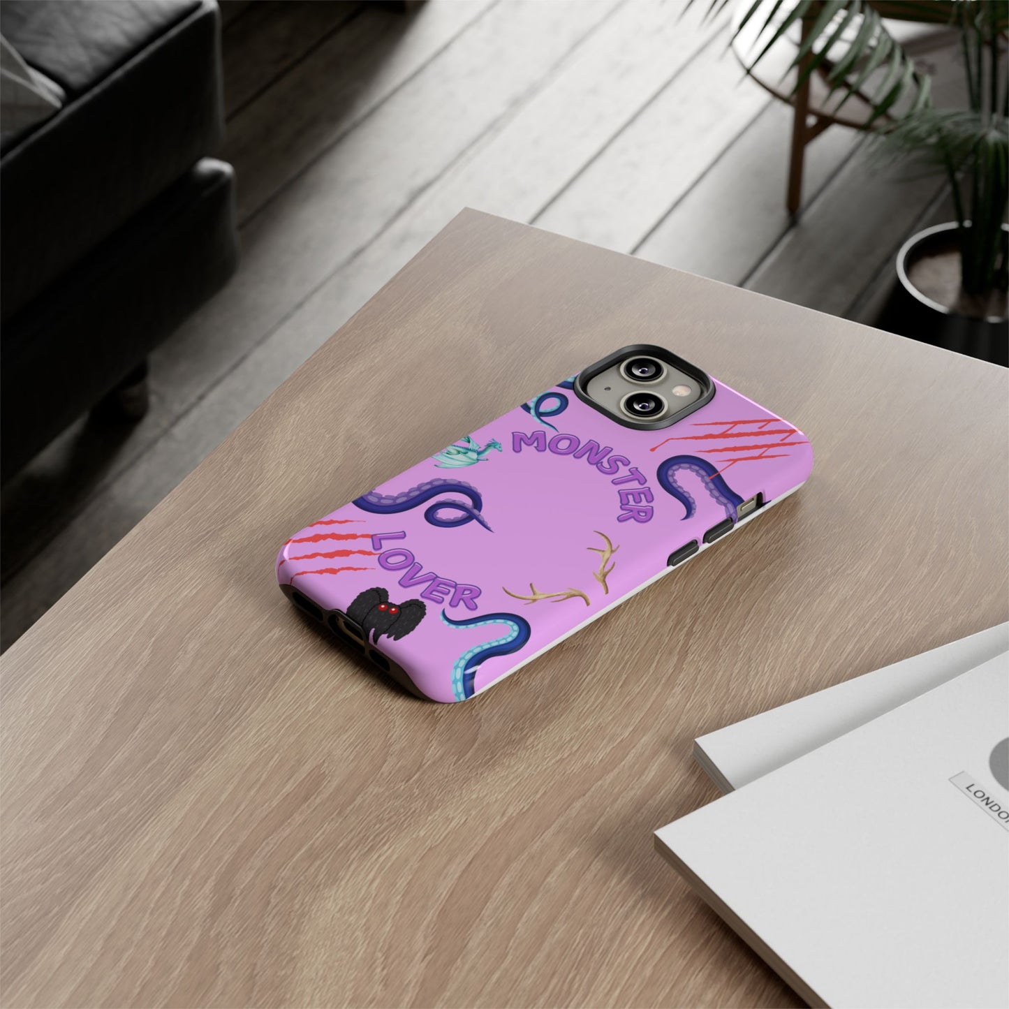 Monster Lover Purple Phone Case