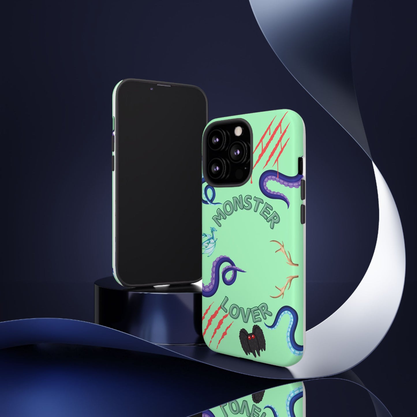 Monster Lover Mint Phone Case