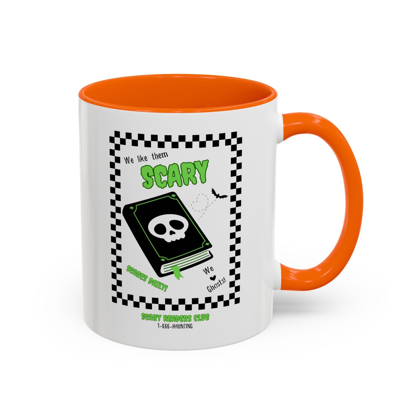 Scary Readers Club Ad Mug