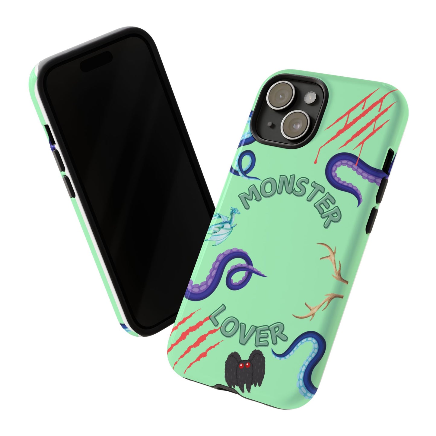 Monster Lover Mint Phone Case