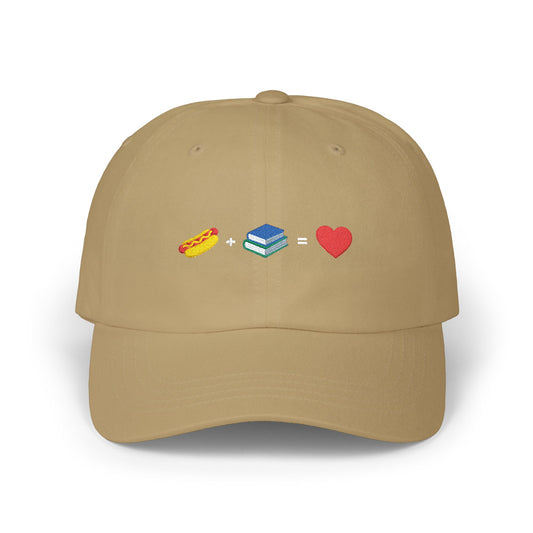 Bookish Hot Dog Hat