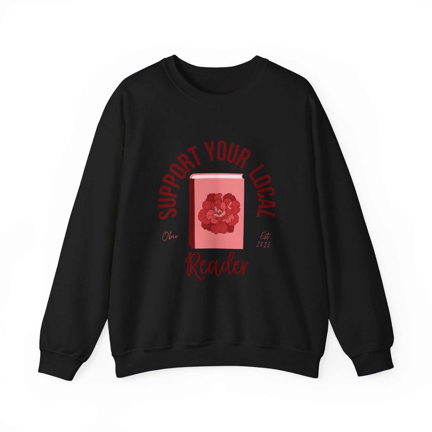 Support Your Local Reader OH Crewneck