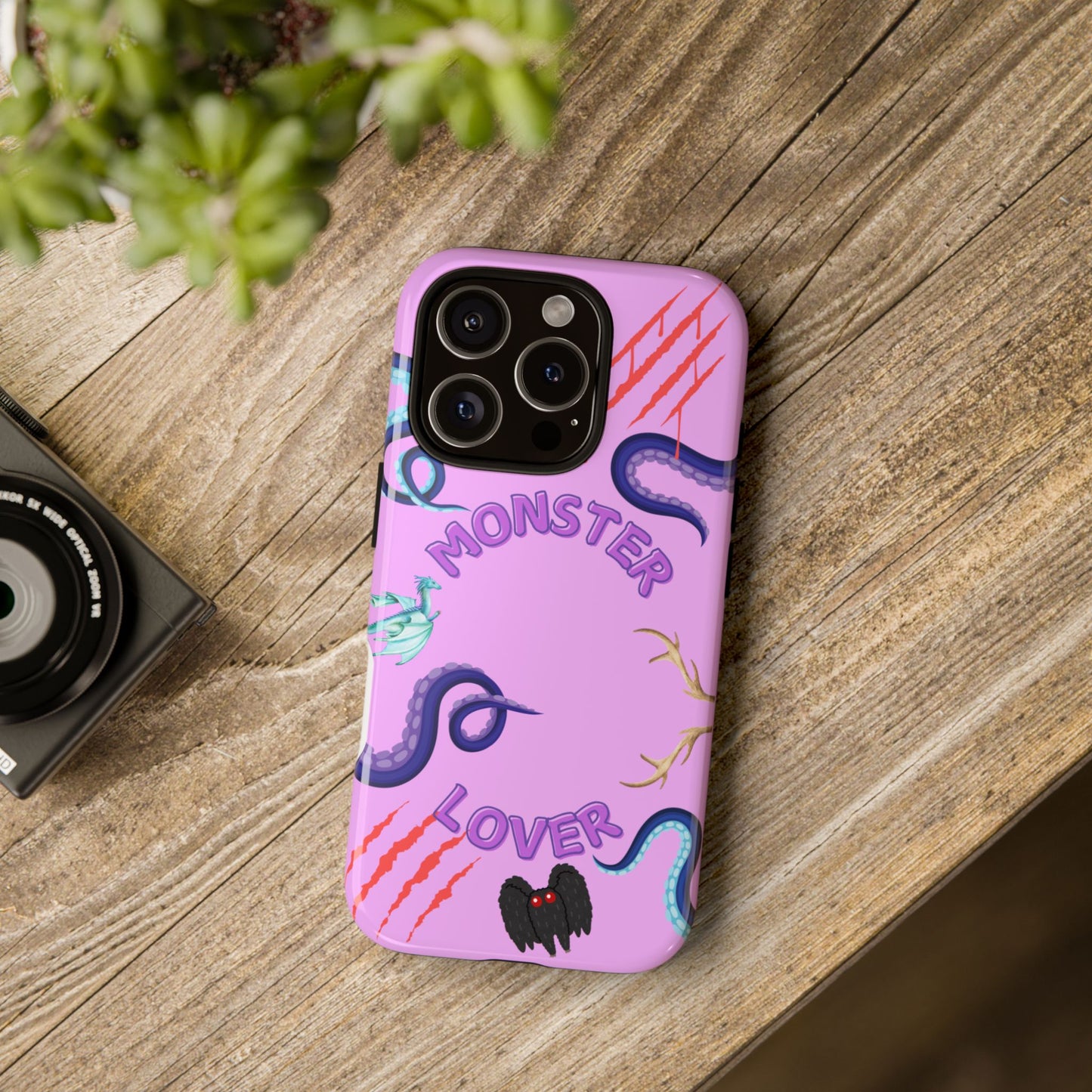 Monster Lover Purple Phone Case