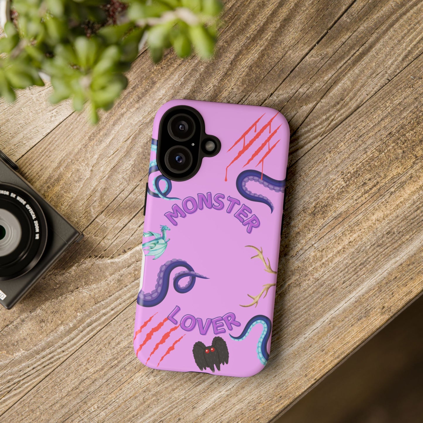 Monster Lover Purple Phone Case