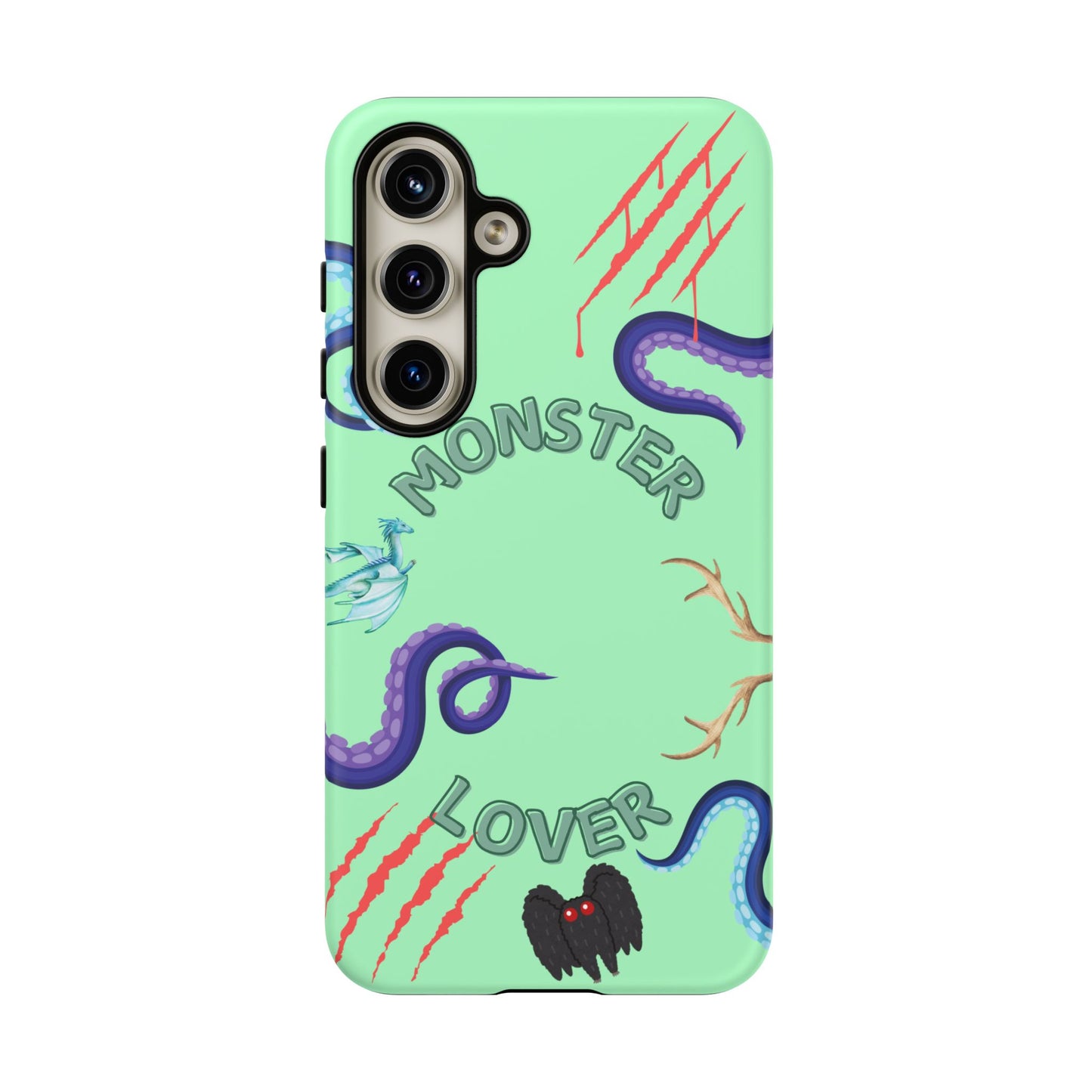 Monster Lover Mint Phone Case