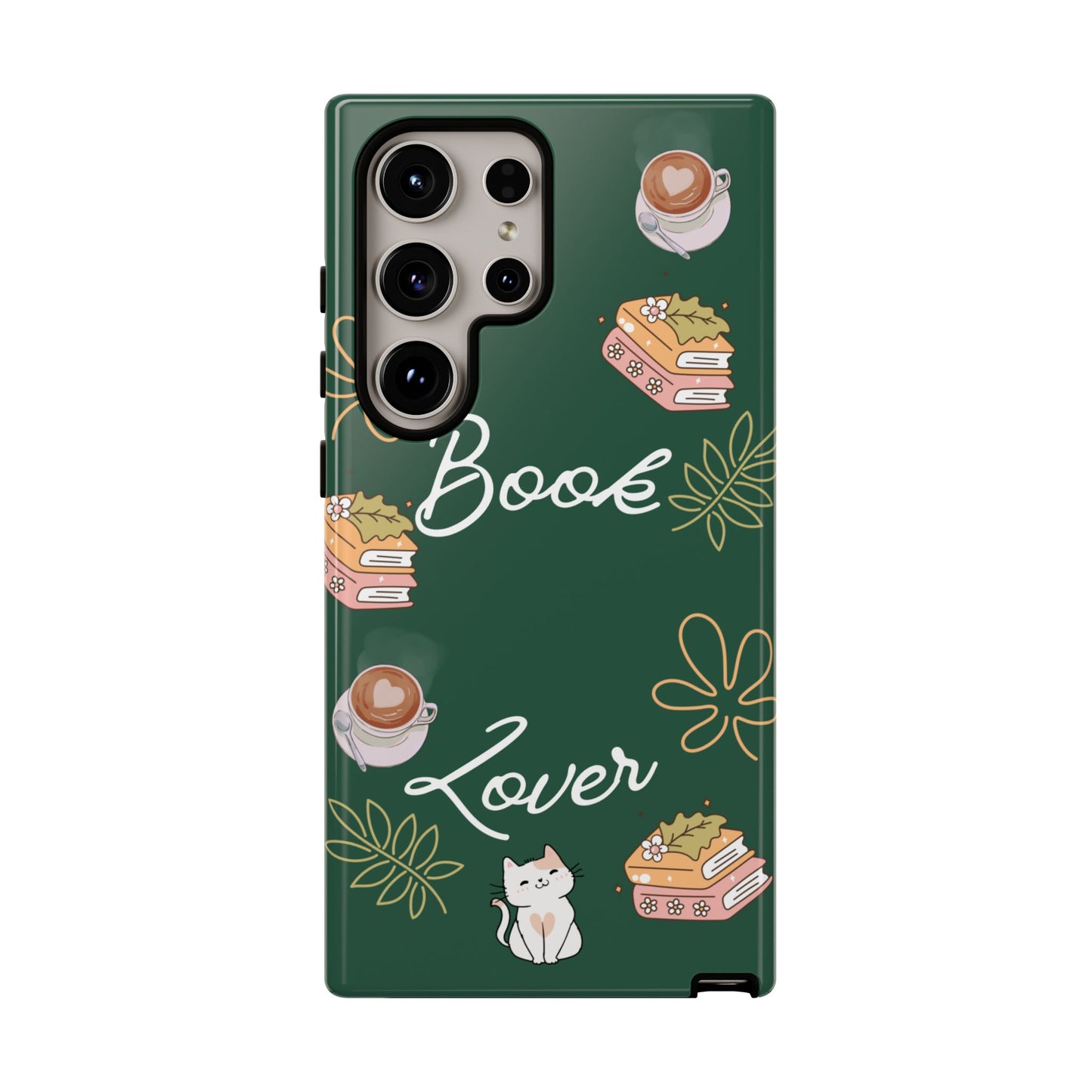 Book Lover Green Phone Case