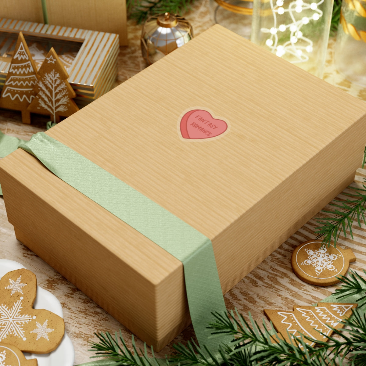 Fantasy Romance Heart Sticker