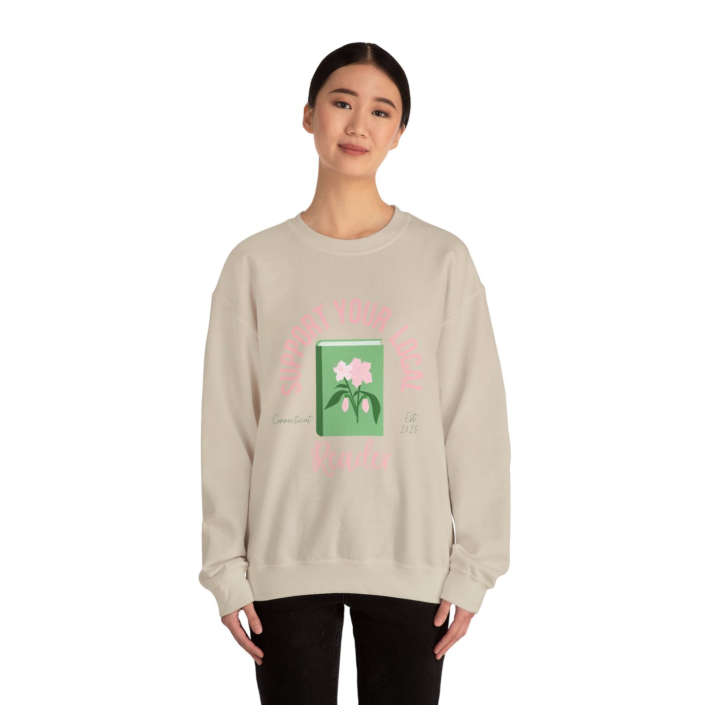 Support Your Local Reader CT Crewneck