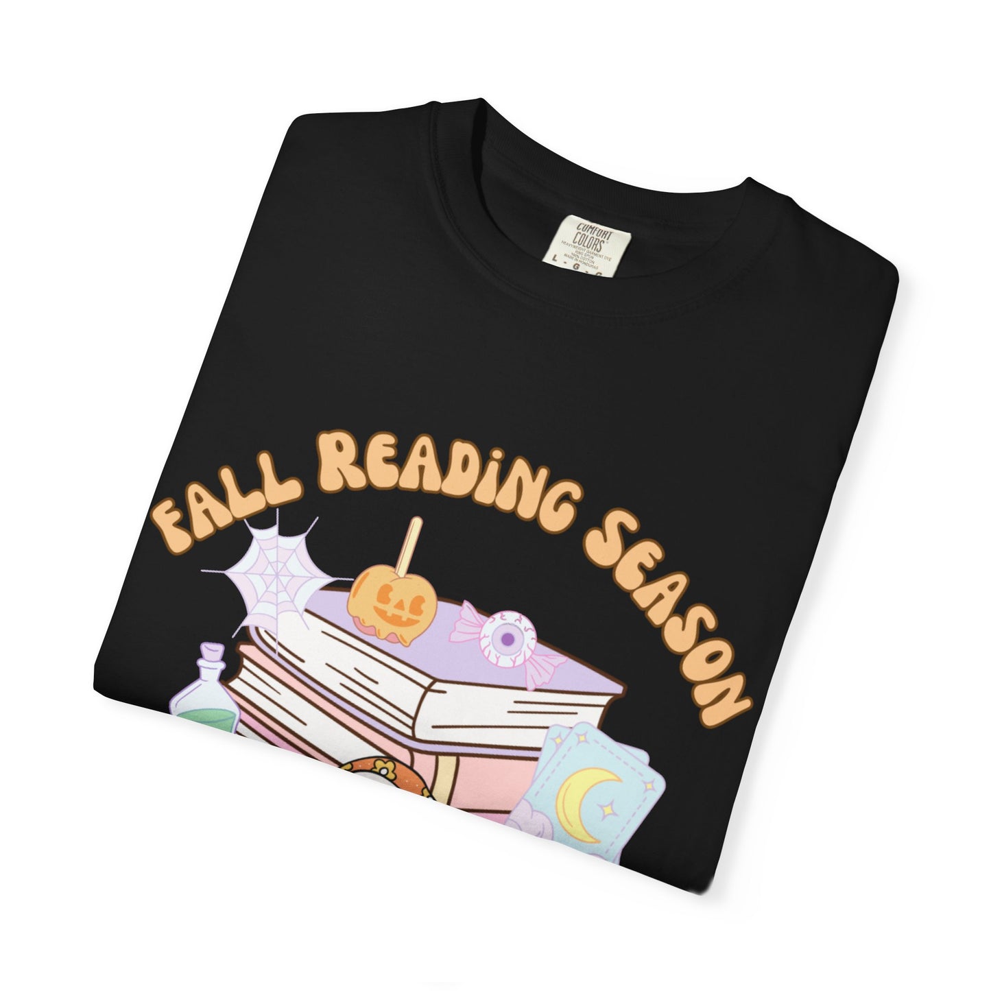 Fall Reading Season Pastel Tee