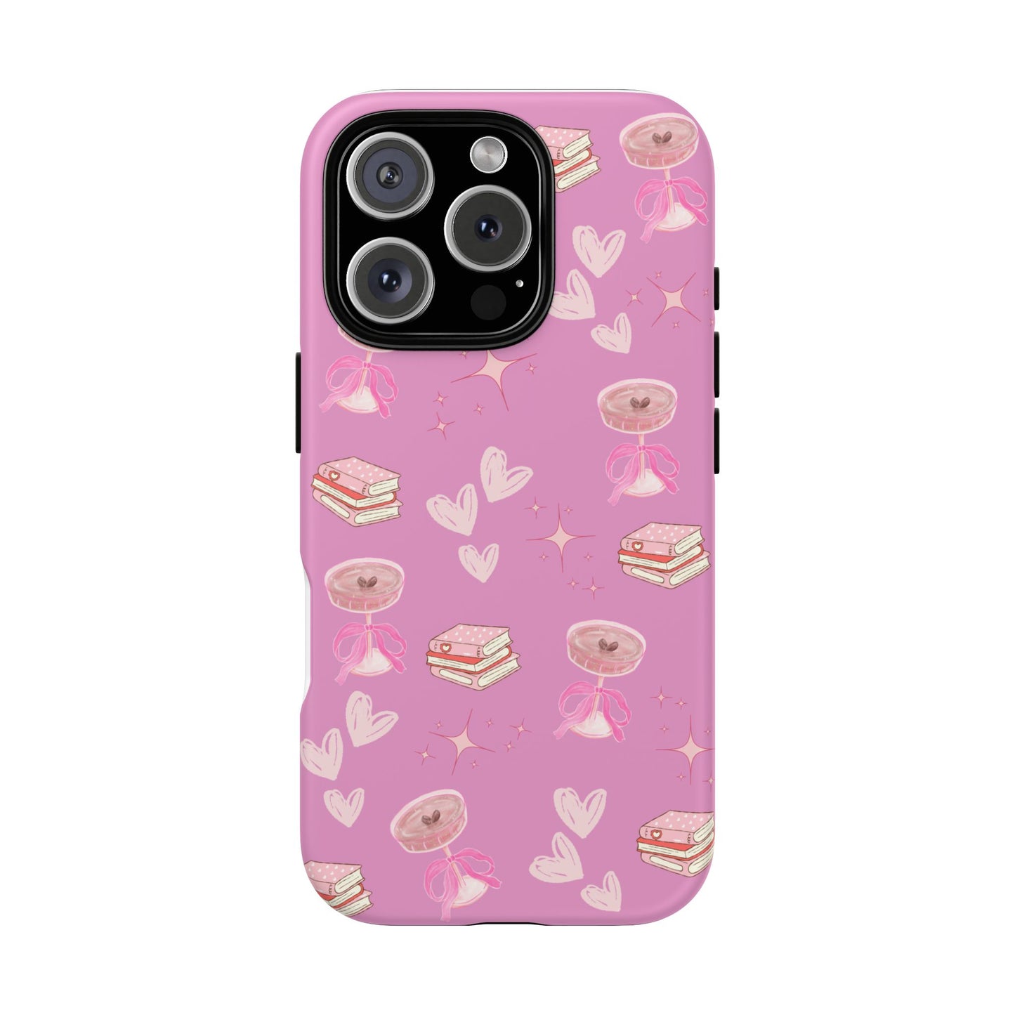 Pink Bookish Espresso Martini Phone Case