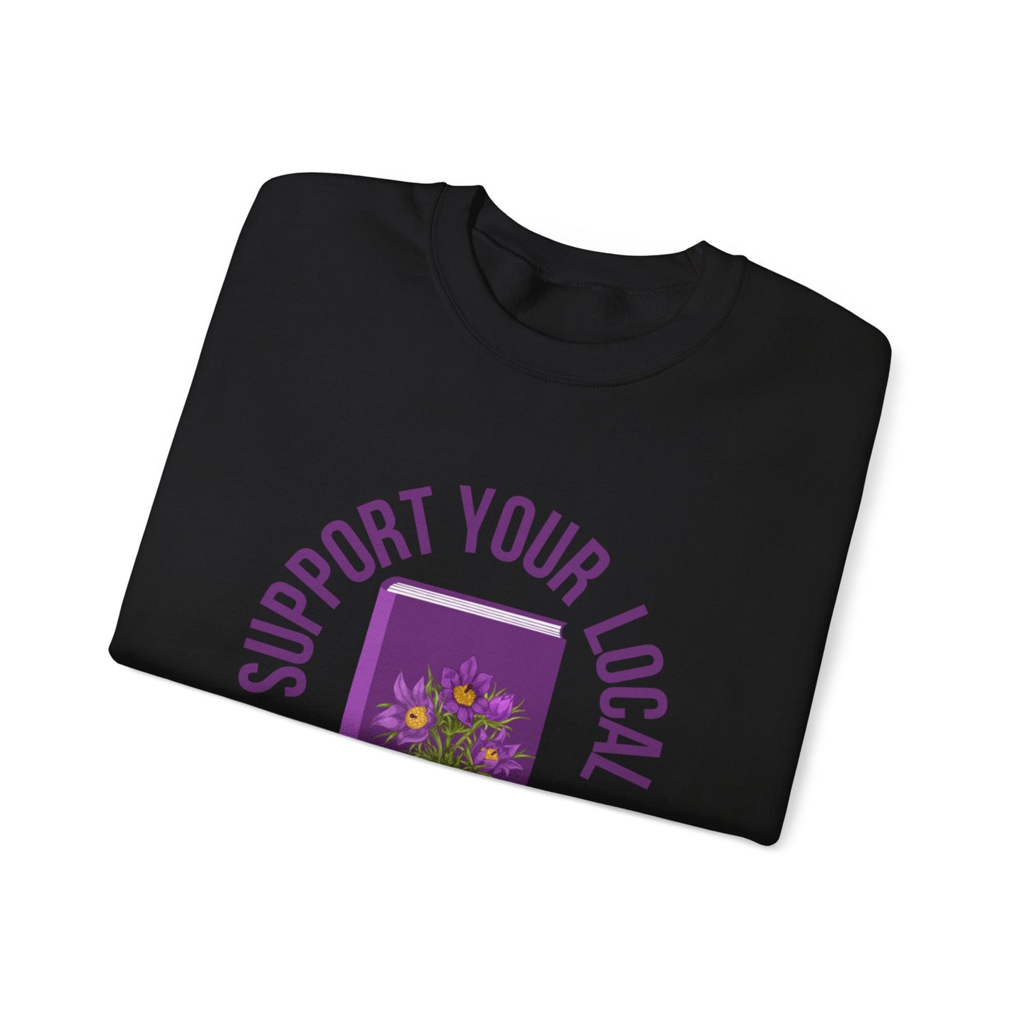 Support Your Local Reader SD Crewneck