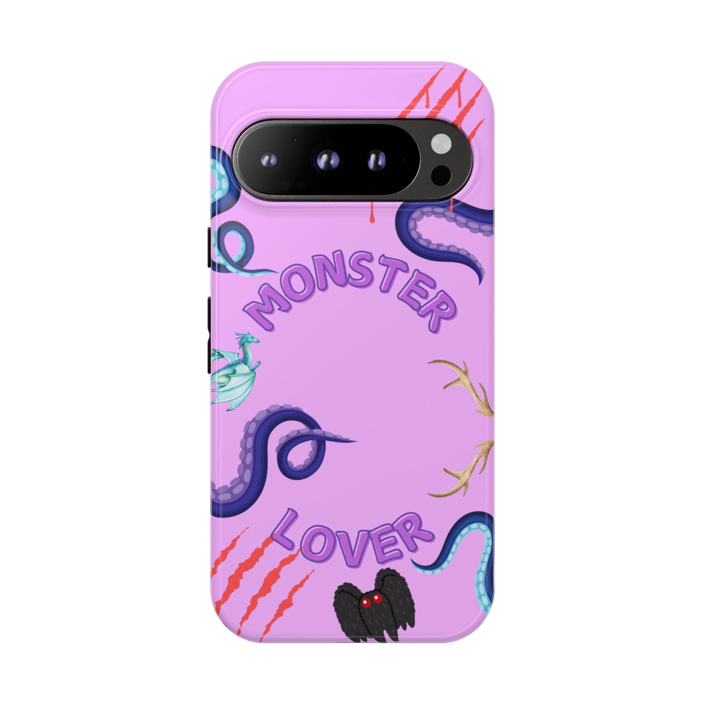 Monster Lover Purple Phone Case