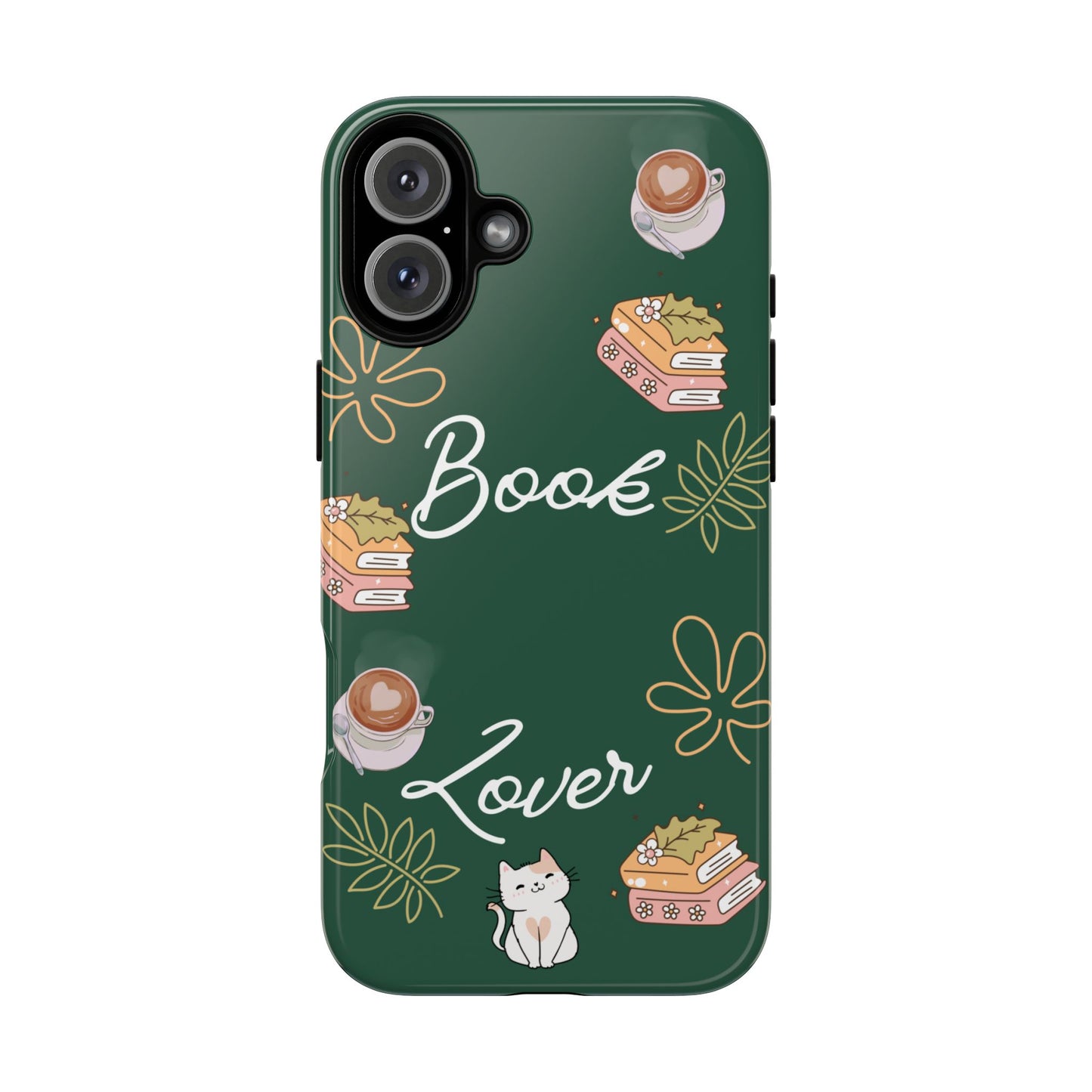 Book Lover Green Phone Case