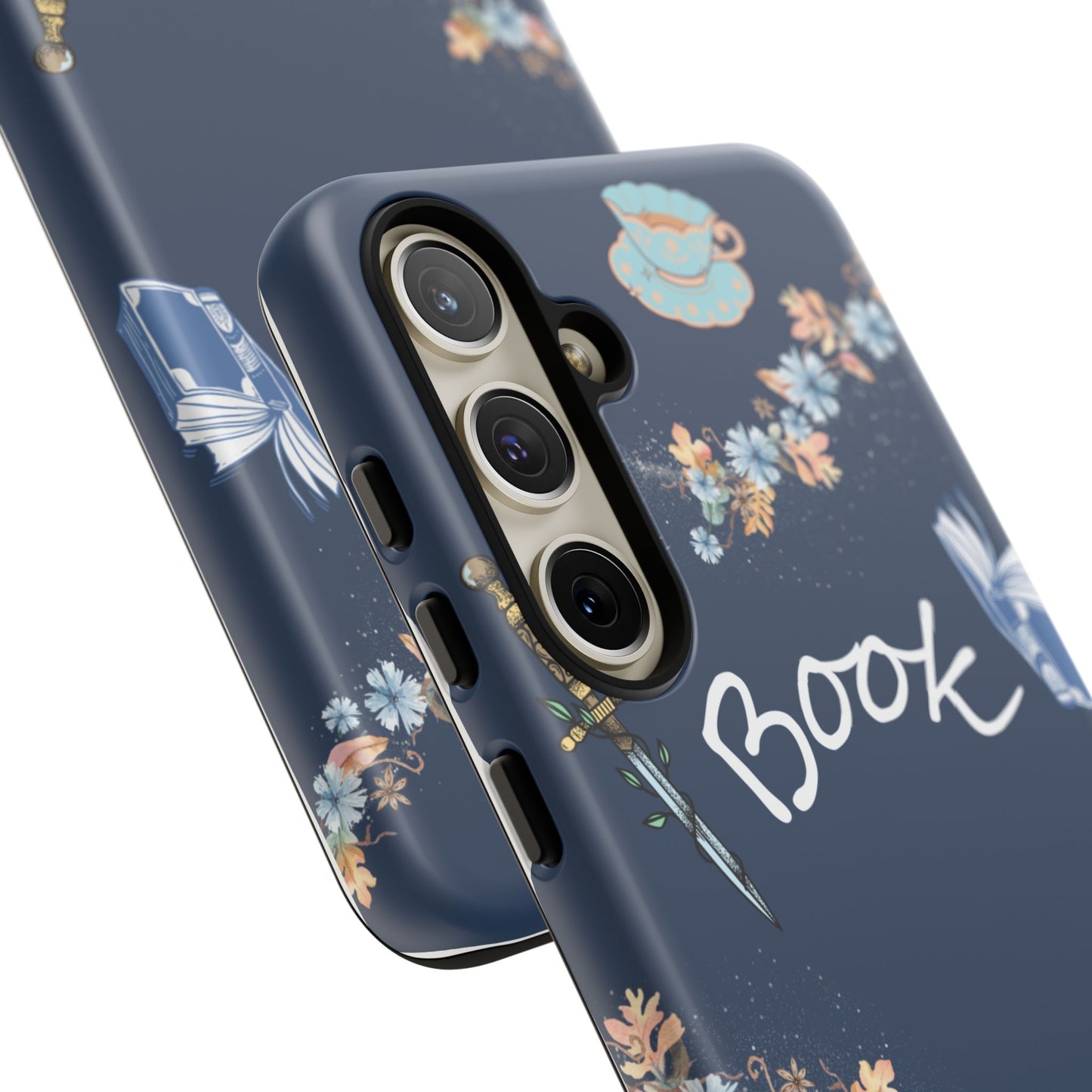 Book Lover Navy Phone Case