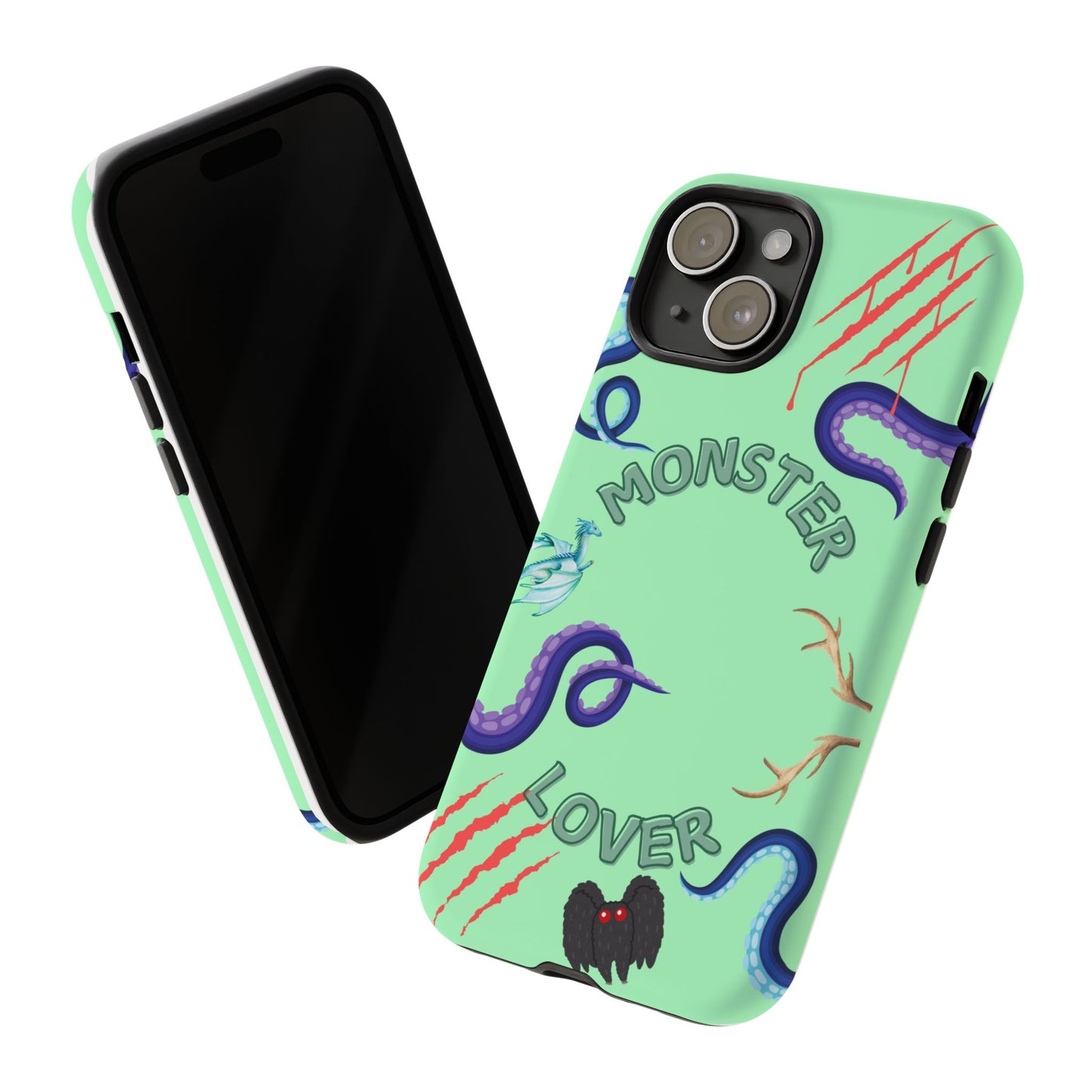 Monster Lover Mint Phone Case