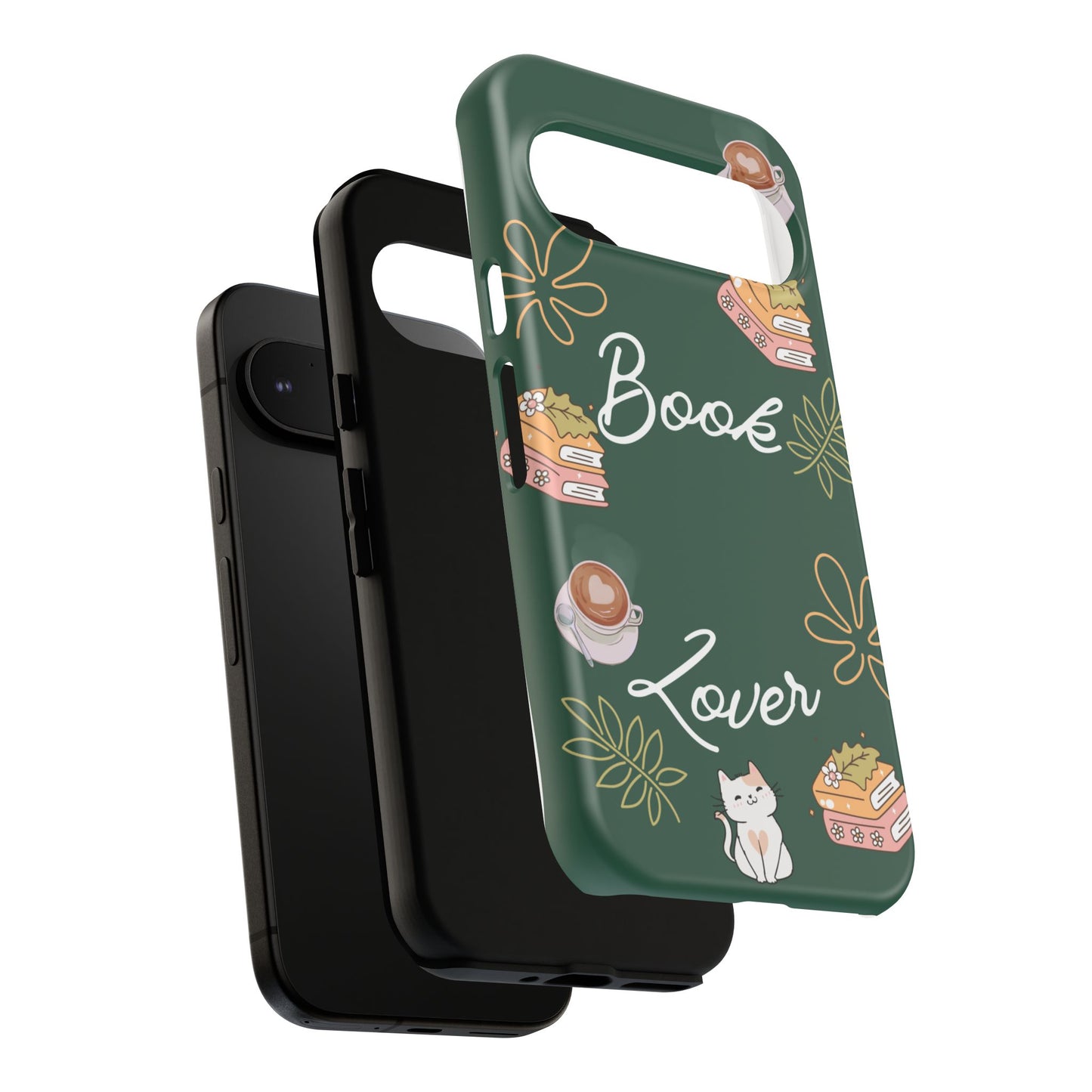 Book Lover Green Phone Case