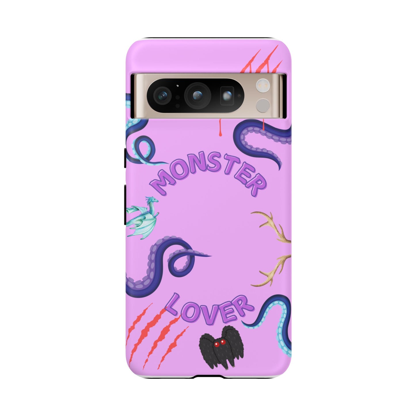 Monster Lover Purple Phone Case