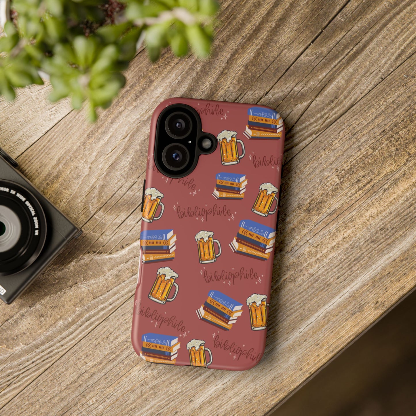 Bibliophile Beer Phone Case