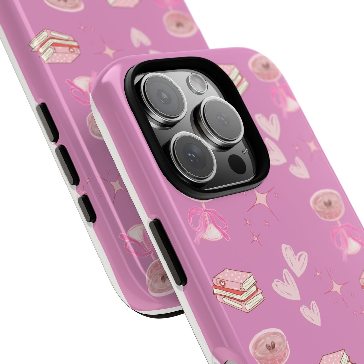 Pink Bookish Espresso Martini Phone Case