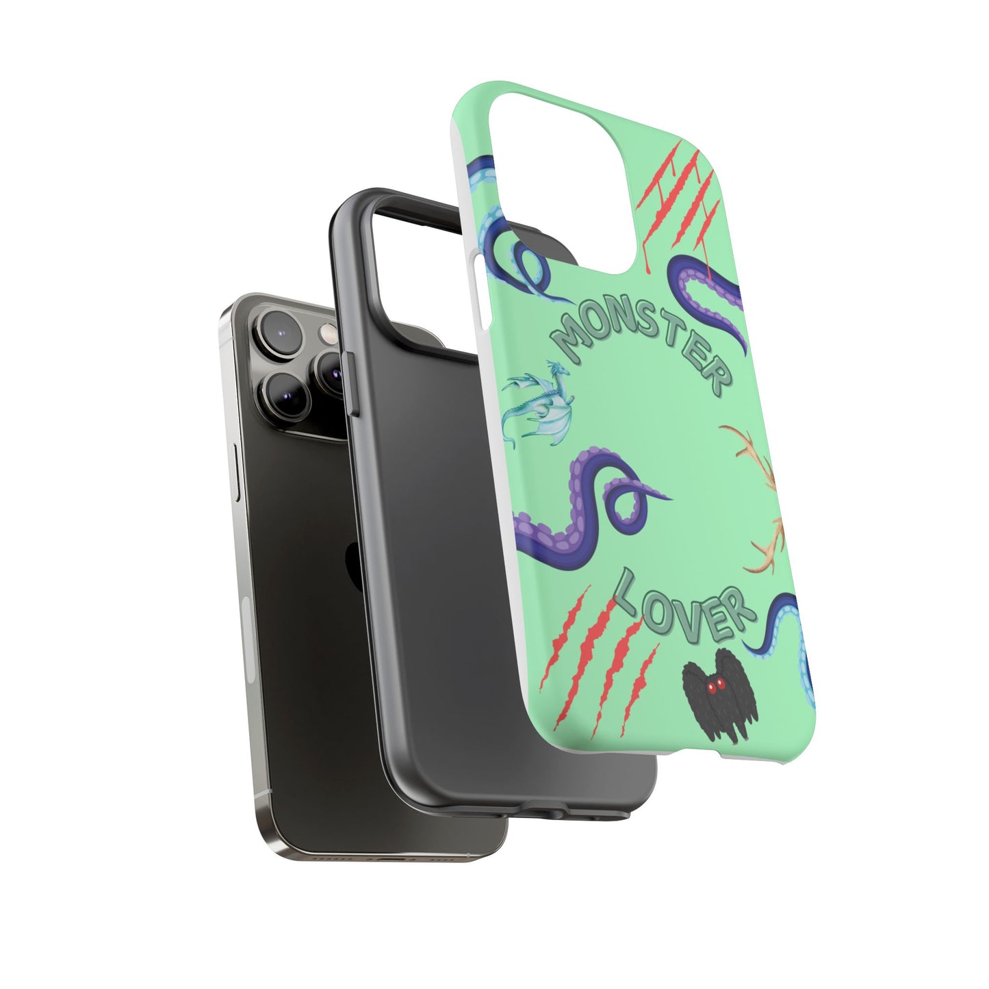 Monster Lover Mint Phone Case