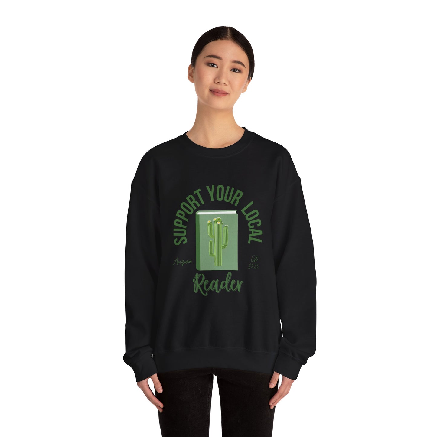 Support Your Local Reader AZ Crewneck