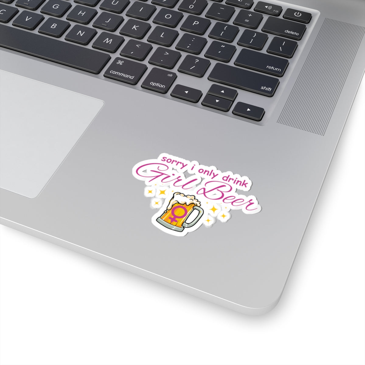 Girl Beer Pink Sticker