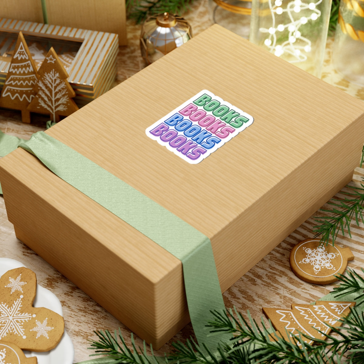 Colorful Books Sticker