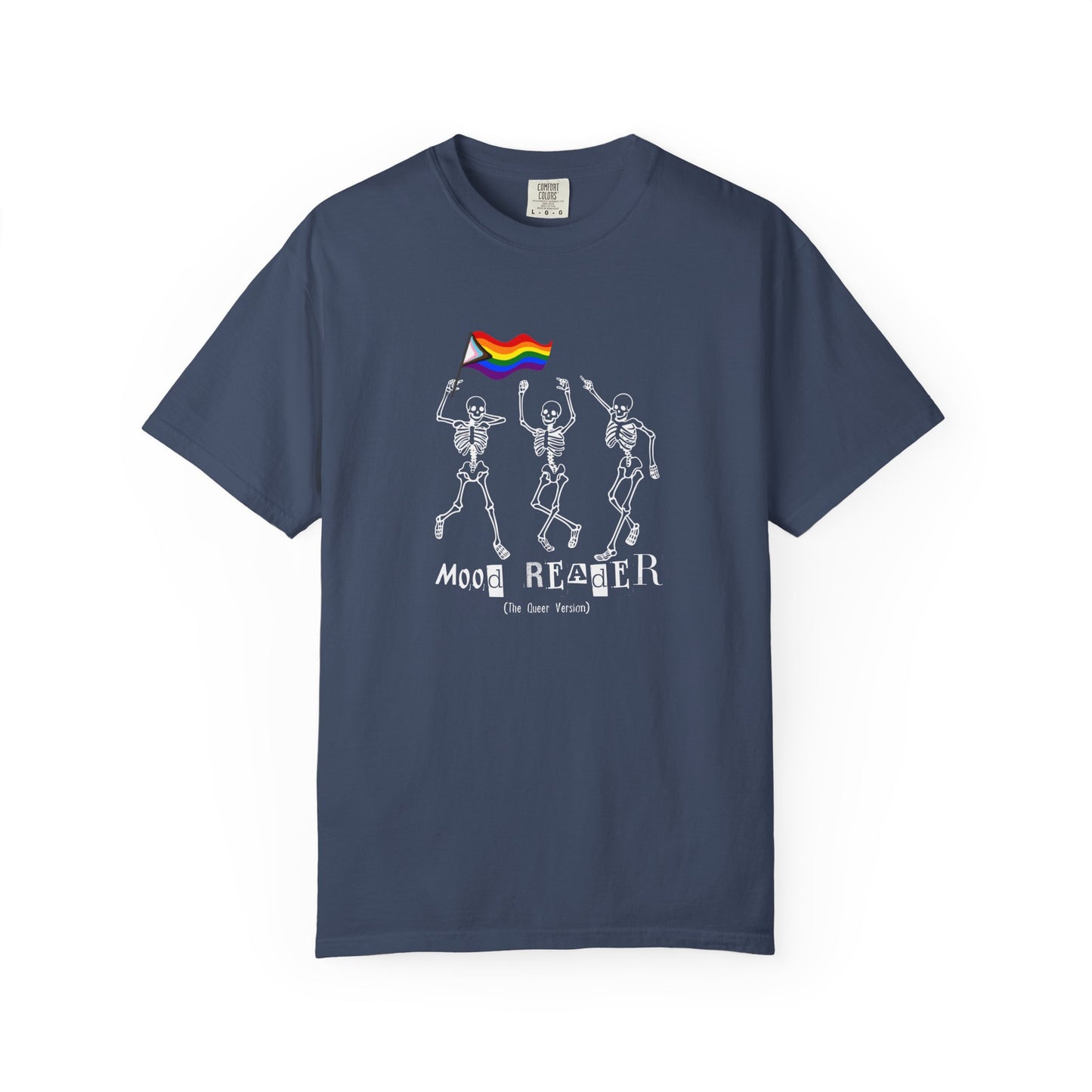 Mood Reader Queer Skeletons Tee