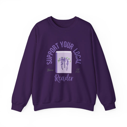 Support Your Local Reader IL Crewneck
