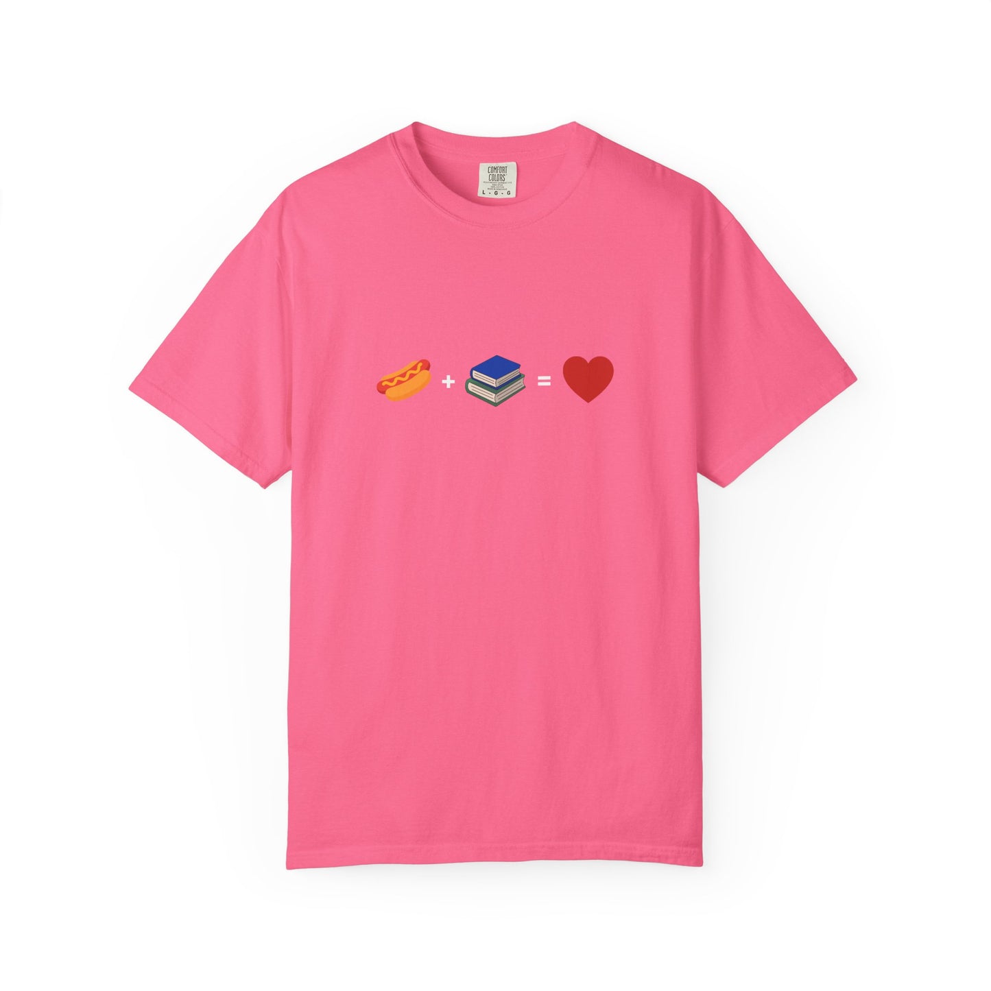 Bookish Hot Dog Tee