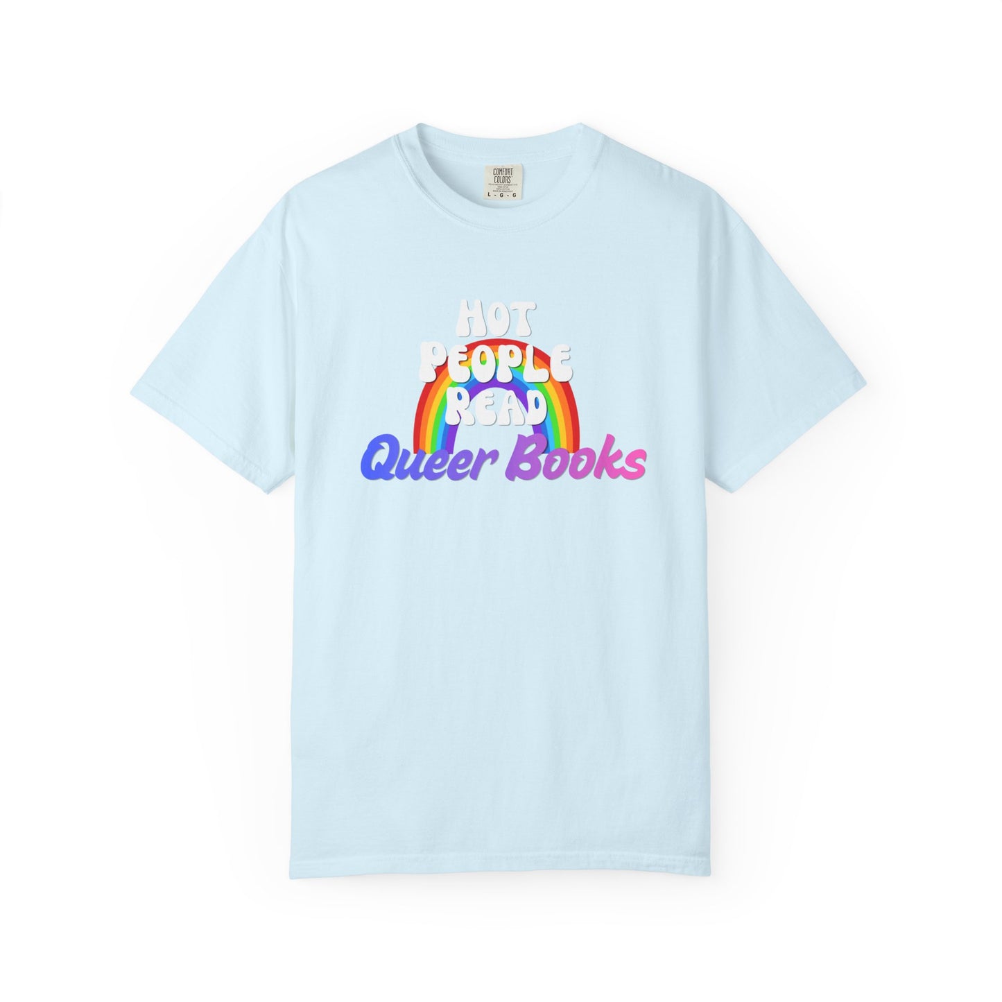Read Queer Books Blue to Pink Tee