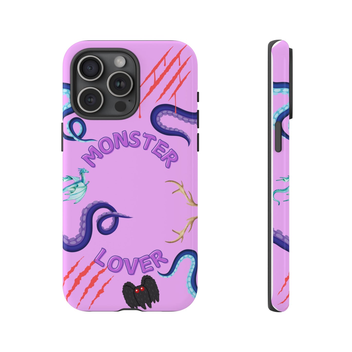 Monster Lover Purple Phone Case