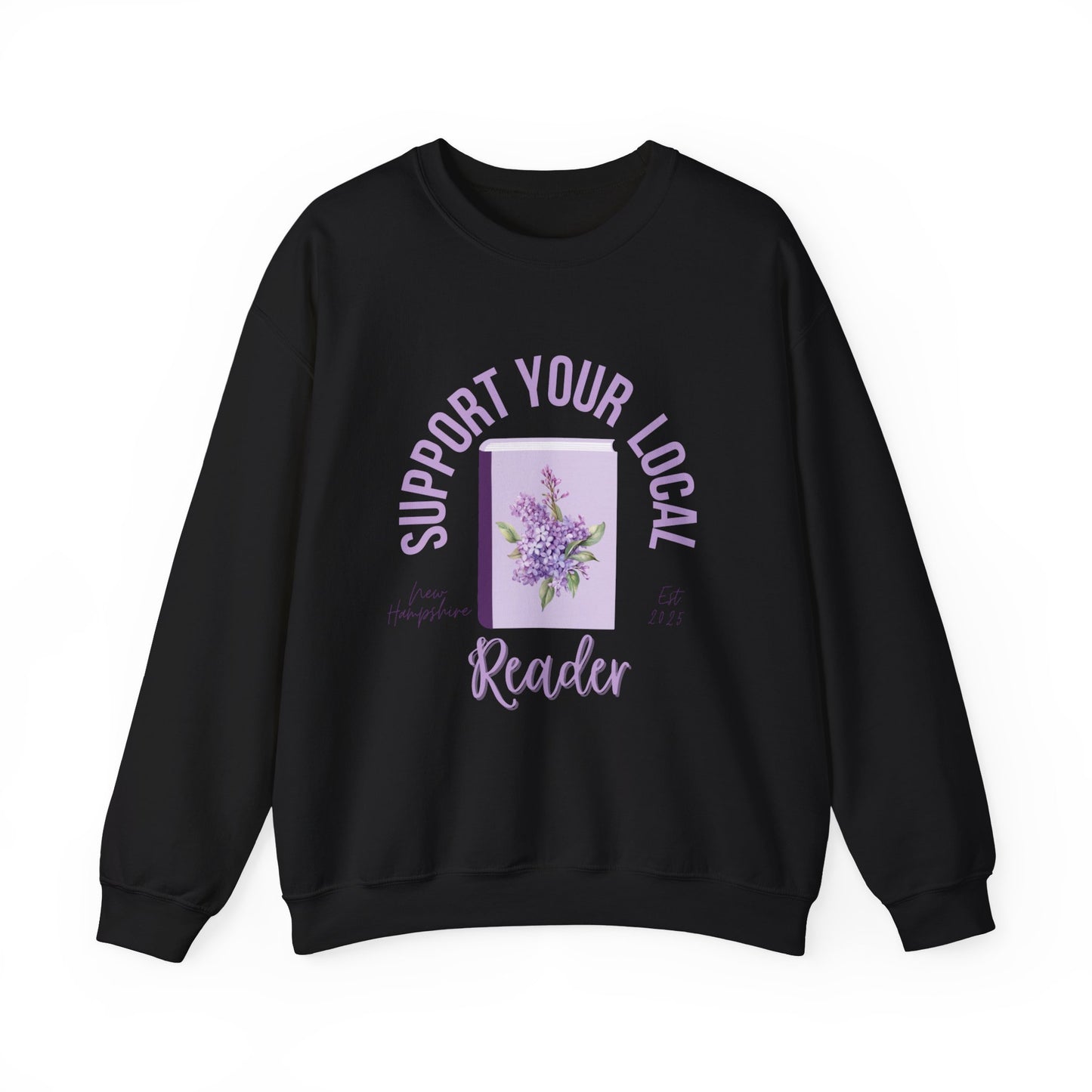 Support Your Local Reader NH Crewneck